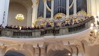 Dresden 2017, Chor vor der Silbermannorgel